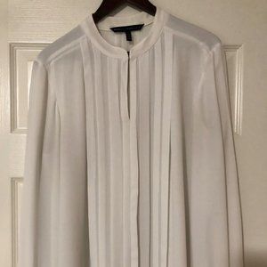 White House Black Market long-sleeve blouse